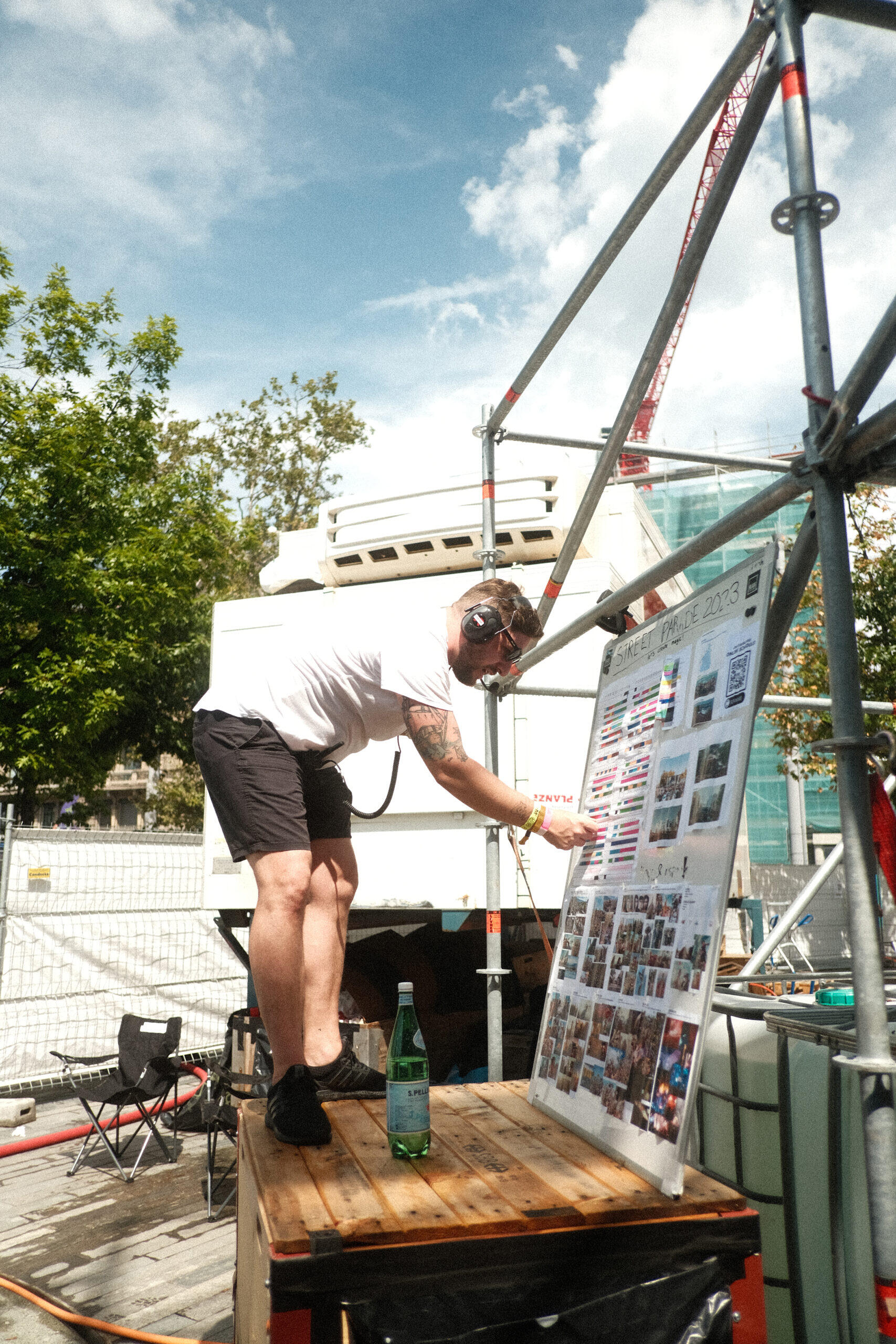 Tony Mola Black Frame Crew Street Parade 2023 Moodboard