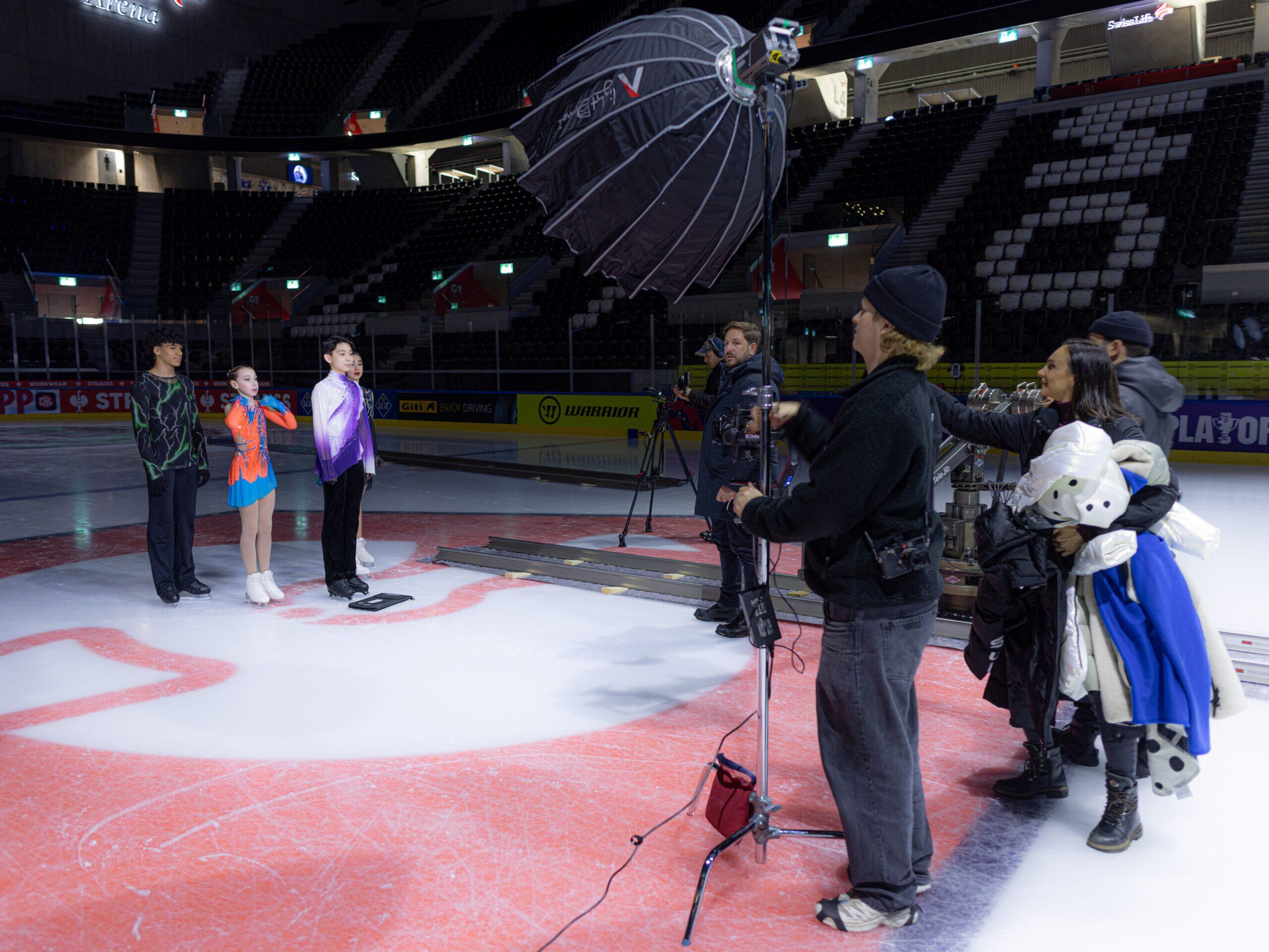 Art on Ice AXA Behind the Scenes Young Talents by Black Frame