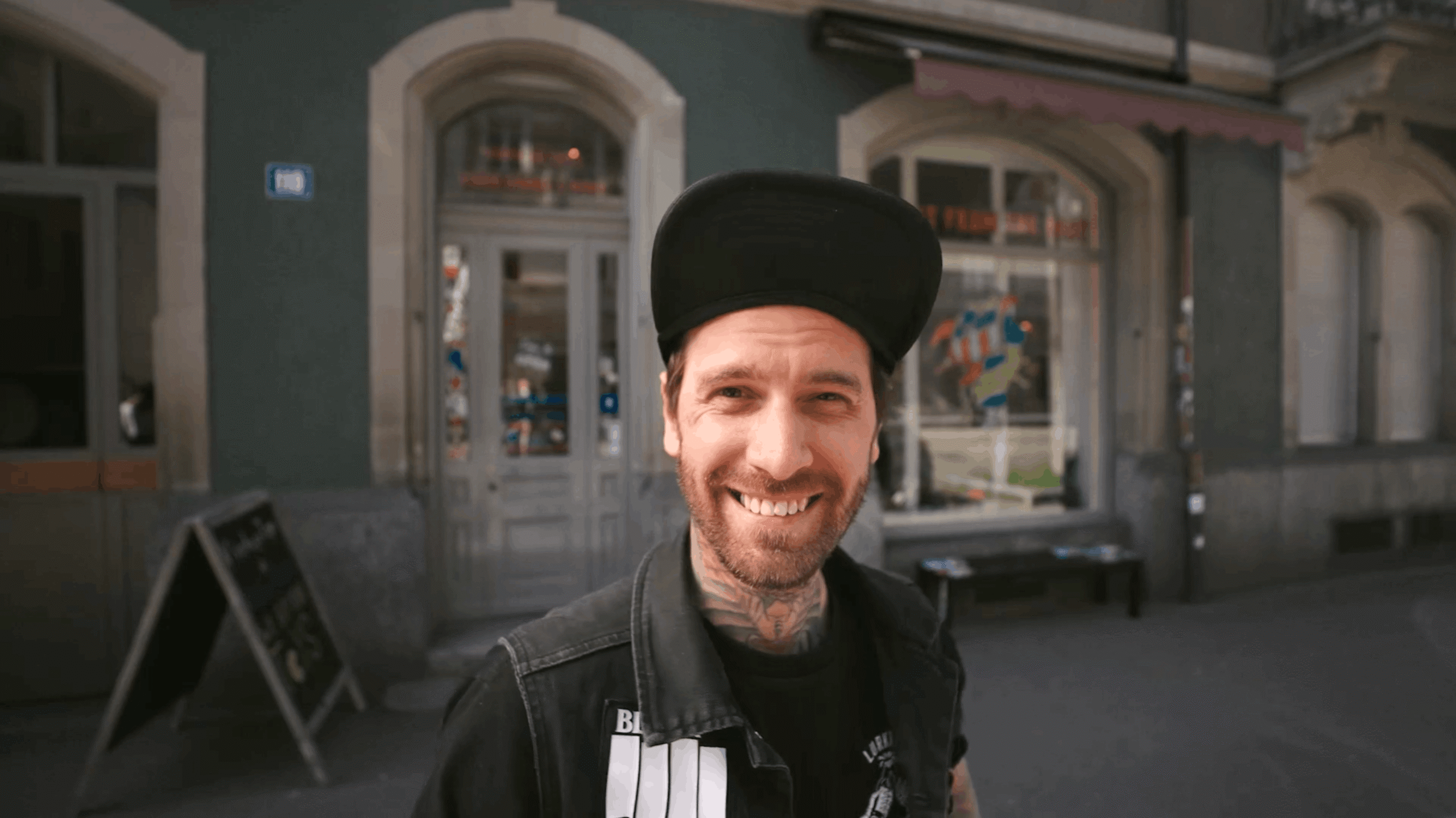 Blast from the past portrait