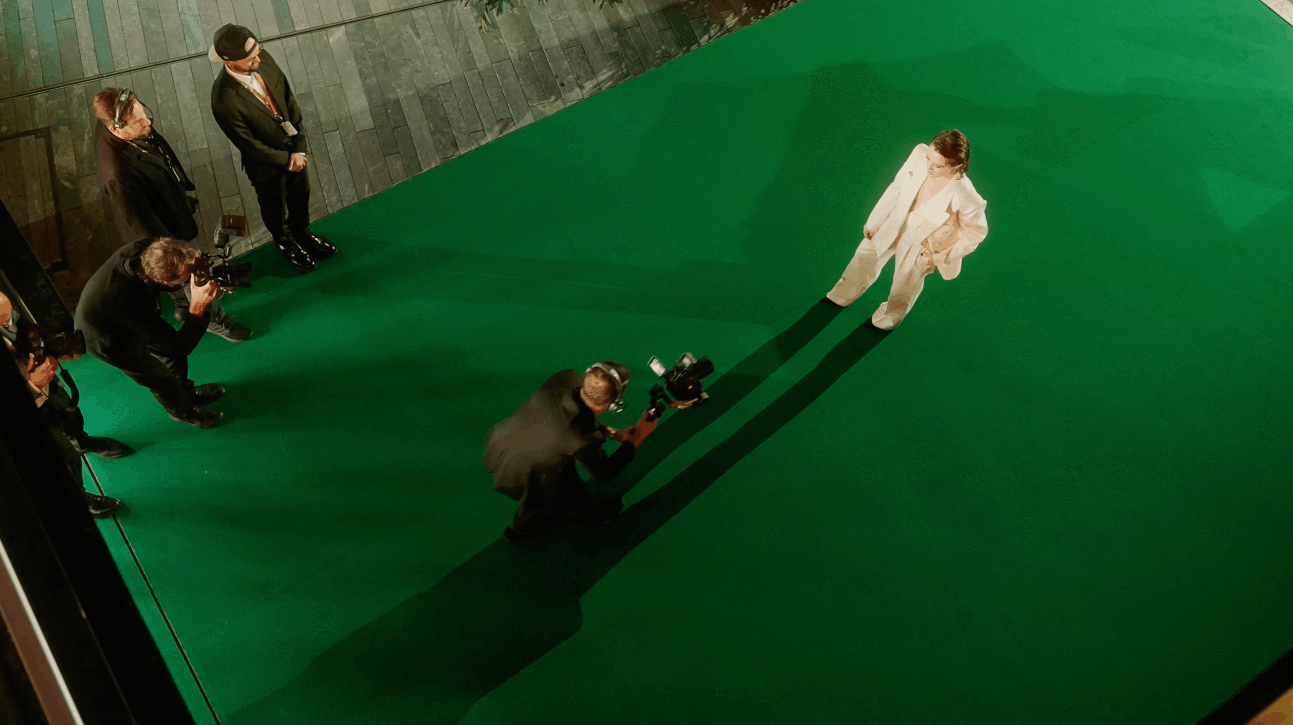 Green Carpet Claire Foy - Zurich Film Festival_Behind_the_Scenes by Black Frame